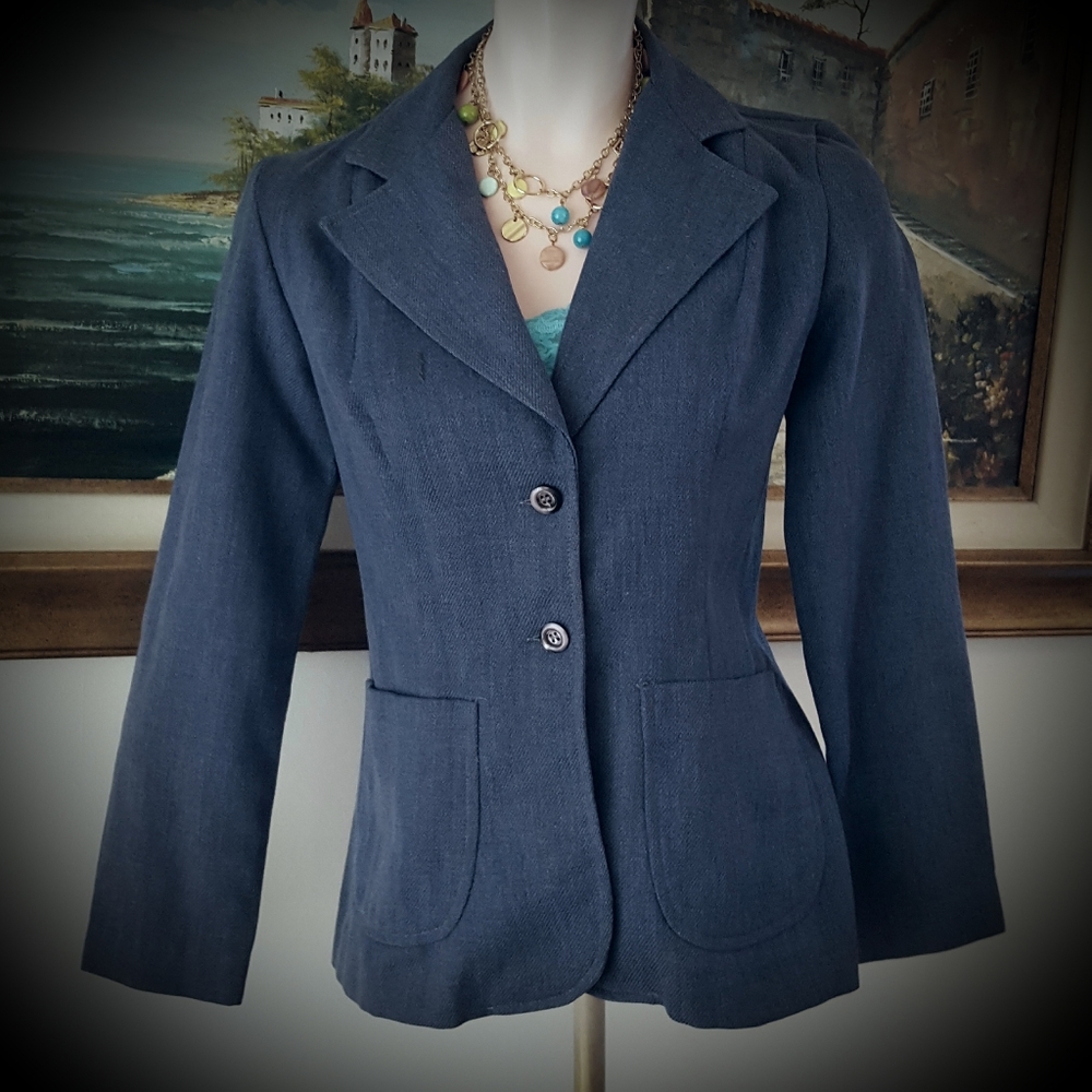 Vintage Blue Blazer